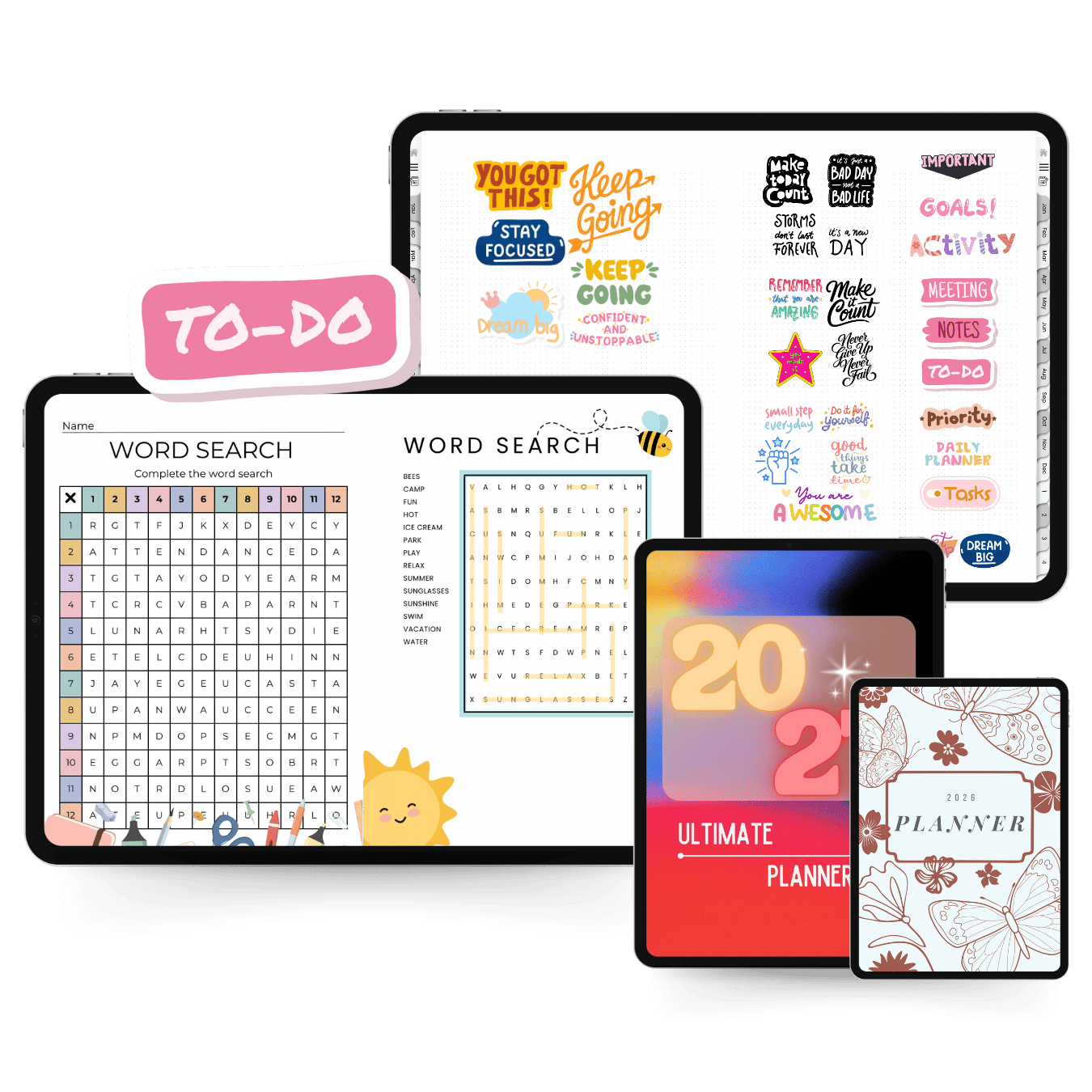 Hyperlinked 2026-2027 Digital Planner